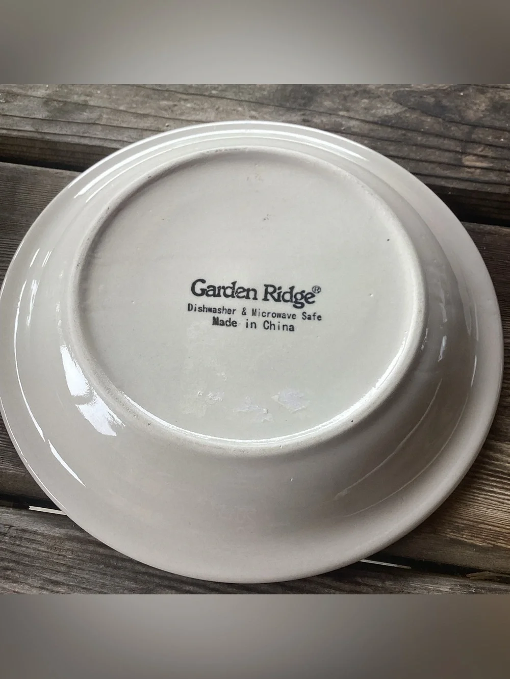 Garden Ridge Mediterranean-look plates - set of plates in 2 sizes